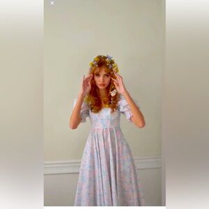 Selkie tea rose dress 4x